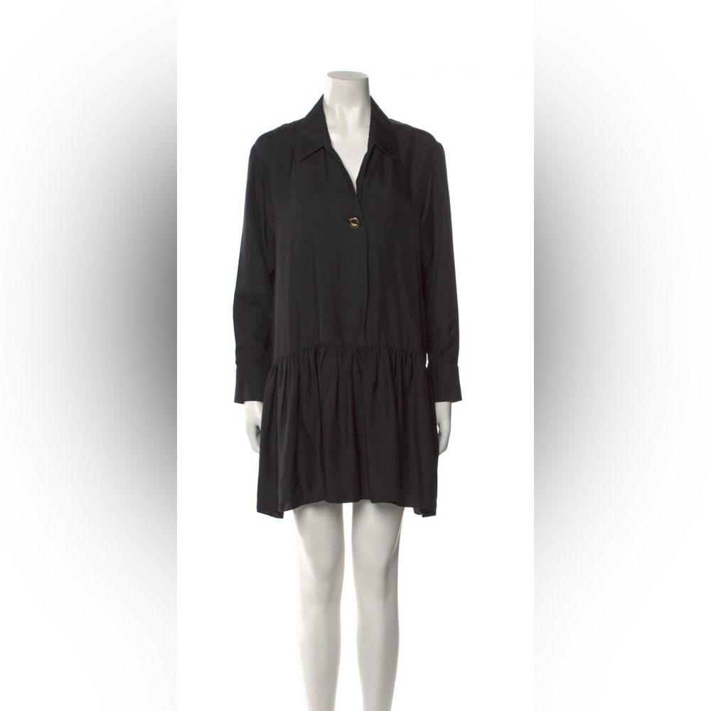 Sandro silk mini dress